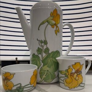 IKEA White Porcelain coffee service